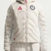 ACG x Team USA women’s Therma-FIT ADV jacket featuring premium performance fabric, lightweight insulation, and athletic streetwear style