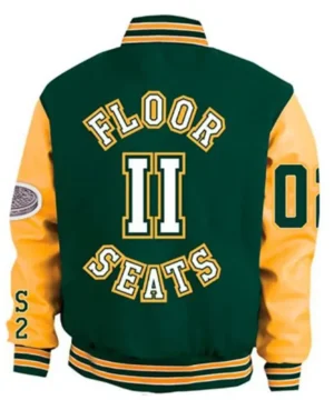 Floor II Seats ASAP Ferg Letterman Jacket featuring classic varsity jacket look