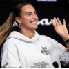 Aryna Sabalenka 2026 Australian Open hoodie featuring premium fabric, comfortable fit, and official tennis fanwear style