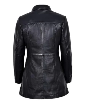 Black Falcon long trench coat designed for elegance, durability, and versatile wardrobe styling