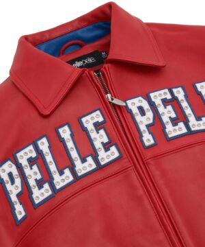 Pelle Pelle Arches Soda Club jacket inspired by Cade Cunningham combining classic leather craftsmanship with modern celebrity style