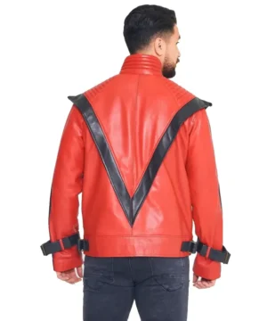 Michael Jackson signature Thriller jacket showcasing high-quality leather, distinctive design, and celebrity-inspired iconic fashion