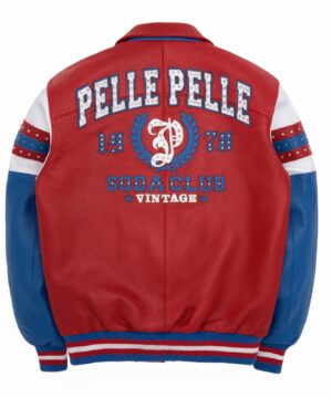 Pelle Pelle Arches Soda Club jacket inspired by Cade Cunningham combining classic leather craftsmanship with modern celebrity style