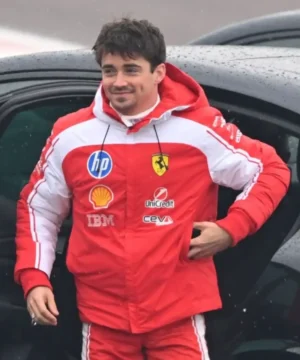 Scuderia Ferrari 26 jacket inspired by Charles Leclerc racing look