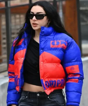 Charli XCX inspired Sundance 2026 jacket red carpet fashion look