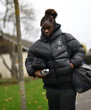 UEFA Women’s Champions League Chelsea FC puffer jacket with modern athletic design