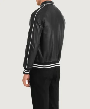 Cooper leather varsity jacket designed for comfort, longevity, and iconic athletic-inspired fashion appeal.