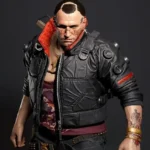 Cyberpunk 2077 Jackie Welles Bomber Leather Jacket