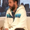 Adam Sandler striped hoodie featured on The Drew Barrymore Show 2025 with premium design