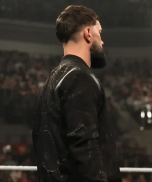 Official WWE Finn Balor Monday Night RAW jacket with premium construction and iconic wrestling branding