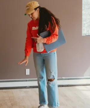 "Joanna Gaines Mother sweatshirt from Fixer Upper Colorado Mountain House S01 collection