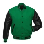 Green & Black Dynamo Varsity Jacket