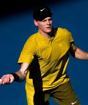 Jannik Sinner 2026 Australian Open shirt featuring premium fabric, official tennis design, and stylish fanwear appeal