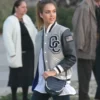 Jessica Alba Opening Ceremony jacket featuring sleek design, premium fabric, and celebrity-inspired contemporary outerwear style