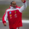 Lewis Hamilton Scuderia Ferrari-26 jacket featuring premium materials, racing-inspired design, and sleek motorsport style