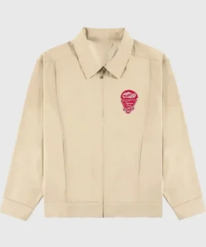 Marty Supreme signature Wally jacket showcasing high-quality material, versatile silhouette, and stylish workwear aesthetics