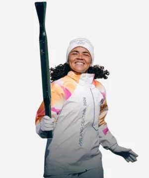 MILANO CORTINA 2026 jacket worn by Jasmine Paolini trendy athletic style