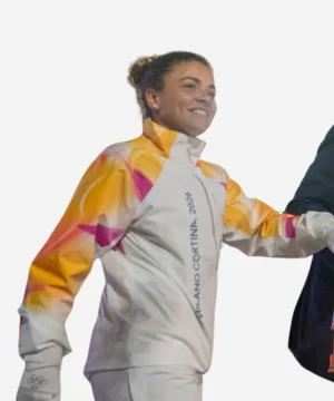 Jasmine Paolini MILANO CORTINA 2026 jacket luxury sports and casual wear