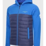 Milano Cortina 2026 Olympics Blue Hooded Jacket