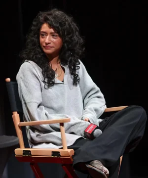 Stylish SAG-AFTRA Conversations sweatshirt inspired by Odessa A’zion’s celebrity look