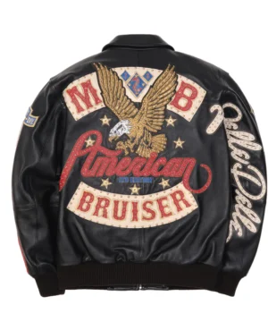 A$AP Rocky Pelle Pelle jacket in American Bruiser style showcasing structured fit and high-quality craftsmanship
