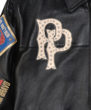 American Bruiser Pelle Pelle jacket worn by A$AP Rocky with standout detailing and luxury urban fashion appeal