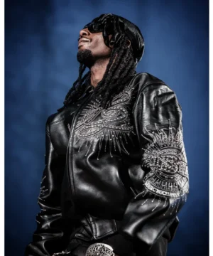 Playboi Carti 47th Anniversary Pelle Pelle jacket featuring premium leather, bold streetwear design, and iconic hip-hop fashion appeal