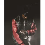 Playboi Carti Vulture Listening Heritage Pelle Pelle Jacket
