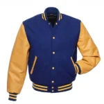 Royal Gold Prestige Varsity Jacket