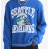 Seattle Seahawks crew sweater NFL team fan apparel casual wear