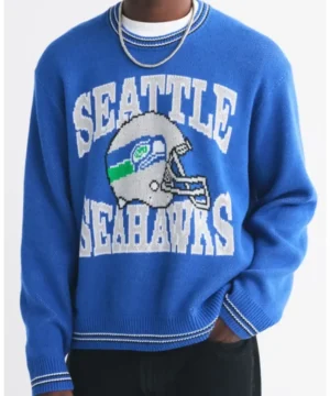 Seattle Seahawks crew sweater NFL team fan apparel casual wear