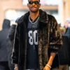 Shai Gilgeous-Alexander US fur jacket featuring premium faux fur, stylish design, and basketball-inspired fanwear