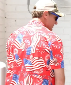 Shep Rose flag shirt from Southern Charm Season 11 featuring premium detailing