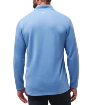 Stick S01 golf polo shirt inspired by Owen Wilson with breathable fabric and contemporary athletic style