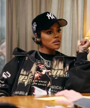 Teyana Taylor Saturday Night Live S51 jacket inspired celebrity outfit