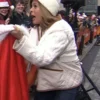 Hoda Kotb cable knit jacket with contrast trim featured on The Today Show 2025