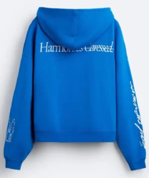 High-quality blue hoodie designed for fans of WEAK HERO CLASS 2 and streetwear style