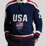 Winter Olympics 2026 Team USA Rugby Sweatshirt