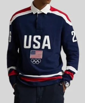 Winter Olympics 2026 Team USA rugby sweatshirt official Olympic fan apparel