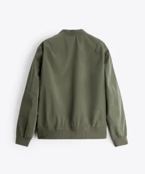 access hollywood jason kennedy green satin jacket