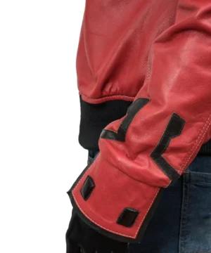 akira kaneda red jacket cuff view