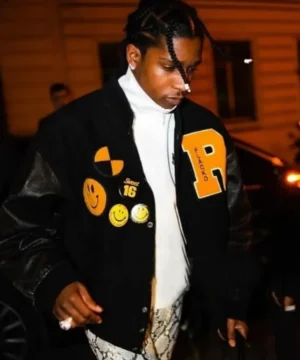 ASAP Rocky Flacko varsity jacket iconic rap artist inspired design