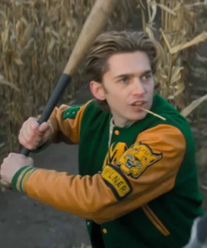 Scary Stories to Tell in the Dark varsity jacket inspired by Tommy Milner with sleek silhouette, durable craftsmanship, and contemporary fan apparel appeal