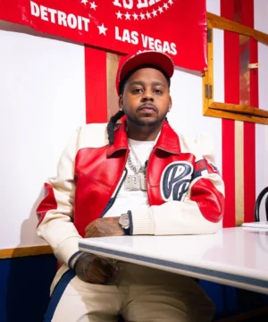 Classic Soda Club Pelle Pelle jacket worn by Babyface Ray with structured fit, luxury craftsmanship, and urban style