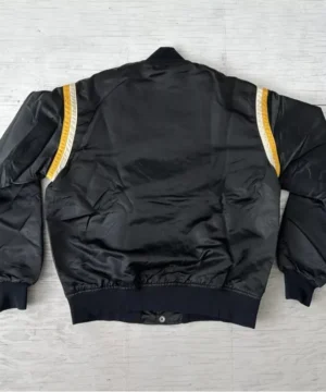 bomber los angeles lakers 80s black jacket