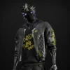 cyberpunk 2077 cyborg bomber leather jacket