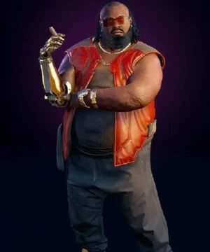 Alternative view of Cyberpunk 2077 Dexter DeShawn Leather Vest