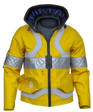Alternative view of Cyberpunk 2077 Edgerunners David Martinez Jacket