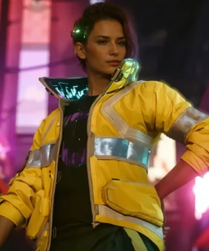 Cyberpunk 2077 Edgerunners Lucy Yellow Jacket