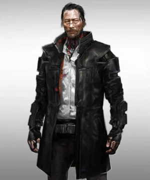 Alternative view of Cyberpunk 2077 Goro Takemura Black Coat